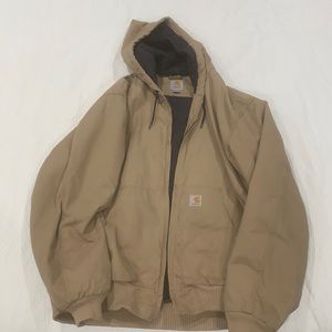 Men’s Carhartt Jacket. Slightly used with light marks on the front of the jacket